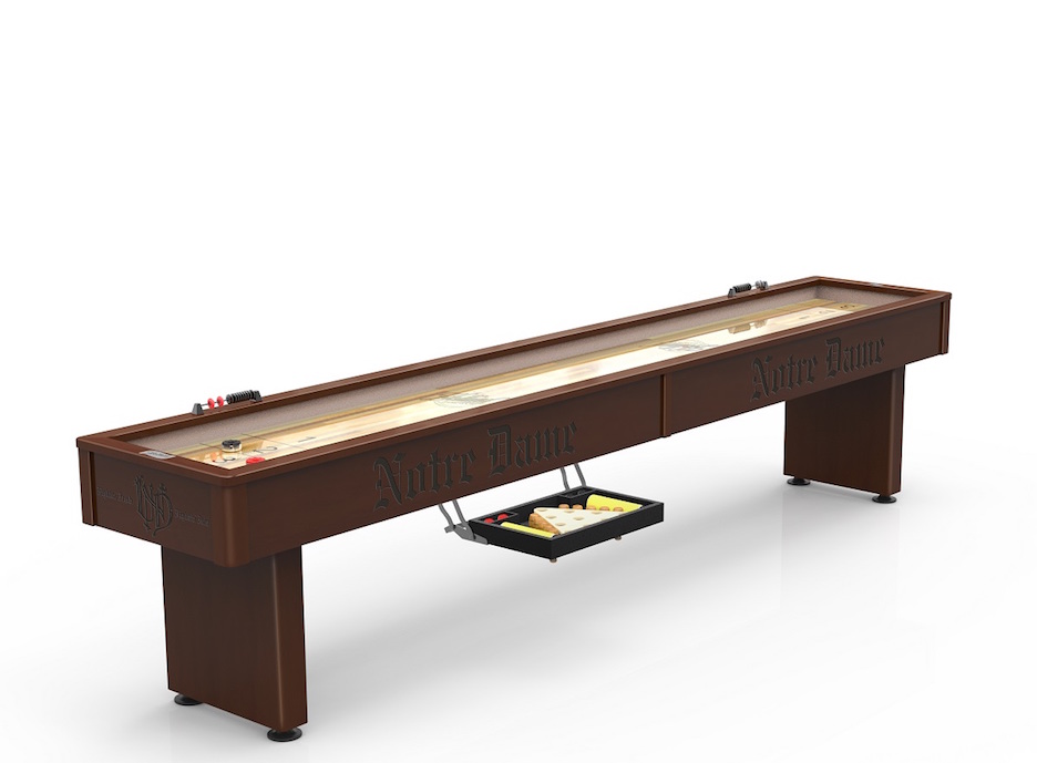 Notre Dame Vintage Shuffleboard Table