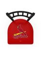 St Louis Cardinals Jailhouse Back Swivel Stool