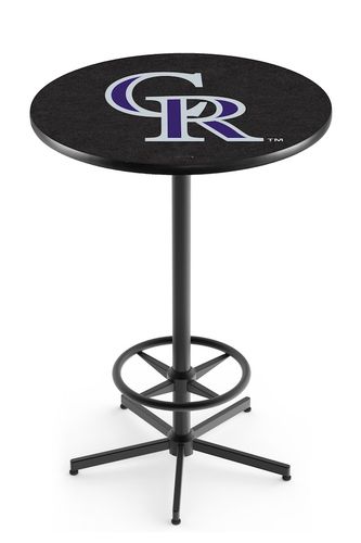Colorado Rockies Retro Pub Table