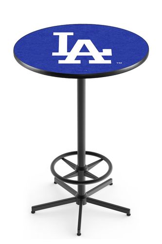 Los Angeles Dodgers Retro Pub Table