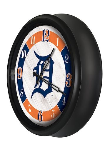 Detroit Tigers Outdoor LED Clock
