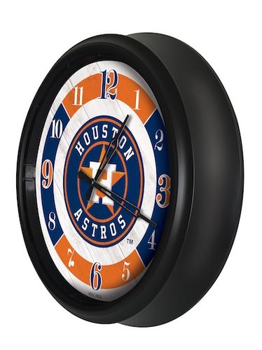 Houston Astros Outdoor LED Clock
