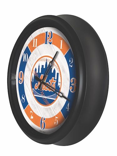 New York Mets Outdoor LED Clock