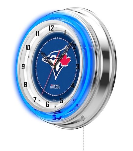Toronto Blue Jays Neon Clock 19