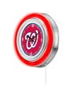Washington Nationals Neon Clock 15