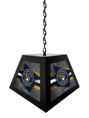 Milwaukee Brewers Pendant Box Light