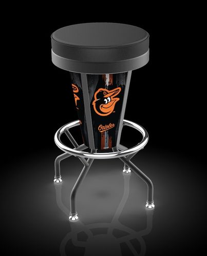 Baltimore Orioles Lighted Bar Stool