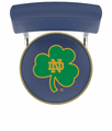 Notre Dame Shamrock Seatback Bar Stool