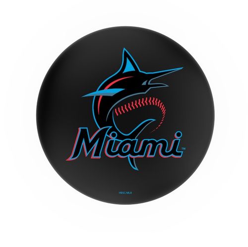Miami Marlins Chrome Ring Swivel Stool