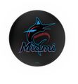 Miami Marlins Ring Chrome Swivel Stool