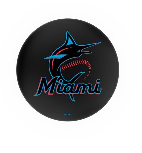 Miami Marlins Ring Chrome Swivel Stool