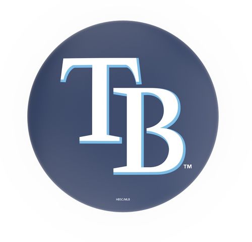 Tampa Bay Rays Ring Chrome Swivel Stool