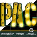 Green Bay Packers Team Recycled Lighted Sign