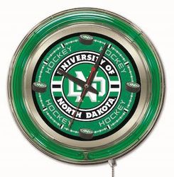 North Dakota Neon Clock 15