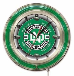 North Dakota Neon Clock 19