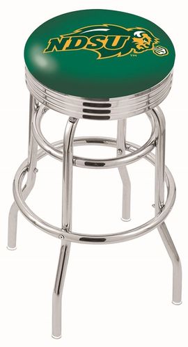 North Dakota State Green Diner Bar Stool