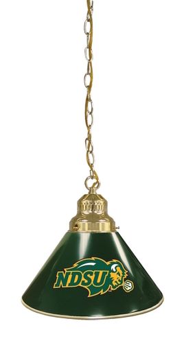 North Dakota State Green Pendant Light