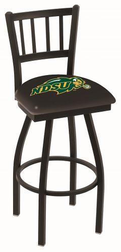 North Dakota State Jailhouse Back Swivel Stool