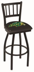 North Dakota State Jailhouse Back Swivel Stool