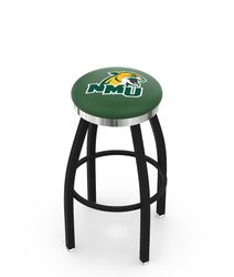 Northern Michigan Chrome Ring Swivel Stool