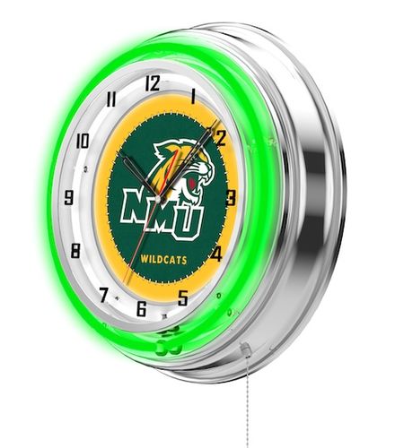 Northern Michigan Neon Clock 19