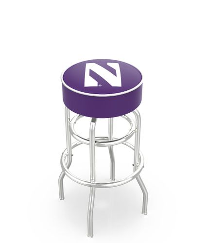 Northwestern Cushion Bar Stool
