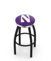 Northwestern Chrome Ring Swivel Stool