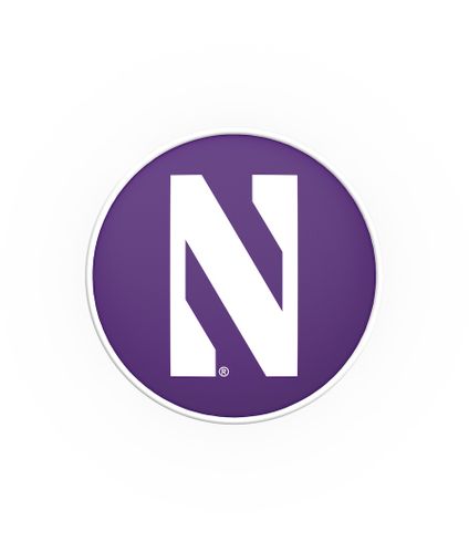 Northwestern Cushion Bar Stool