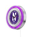 Northwestern Neon Clock 15
