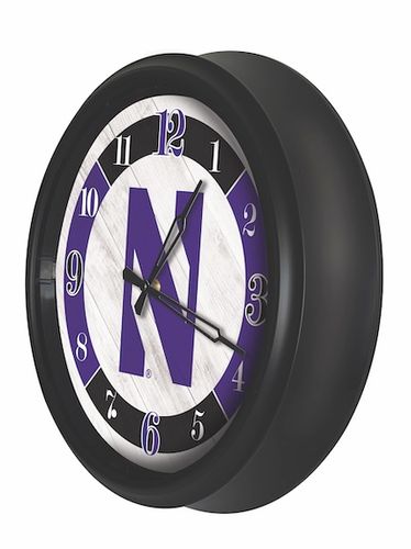 Northwestern Outdoor LED Clock