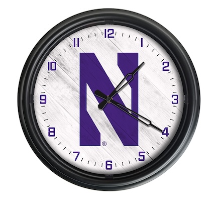Northwestern Outdoor LED Clock