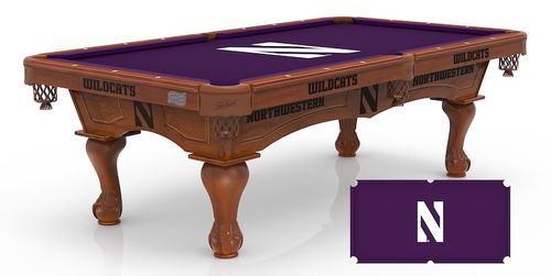 Northwestern Pool Table