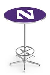 Northwestern Retro Pub Table