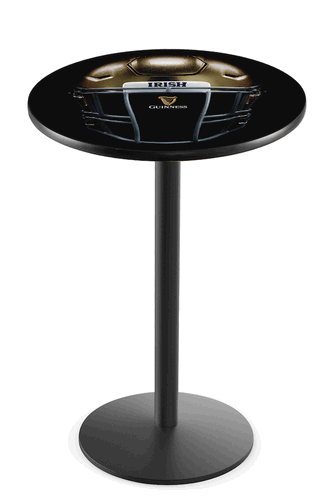 Notre Dame-Guinness Helmet Classic Pub Table
