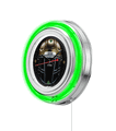 Notre Dame-Guinness Neon Clock 15