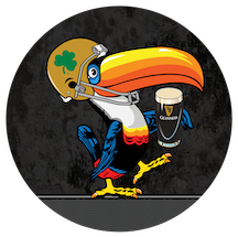 Notre Dame-Guinness Toucan Original Pub Table