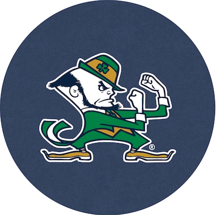 Notre Dame Leprechaun Modern Pub Table