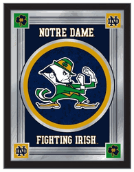 Notre Dame Leprechaun Mirror