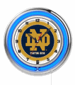 Notre Dame Neon Clock 19