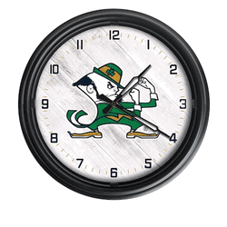 Notre Dame Leprechaun Outdoor LED Clock
