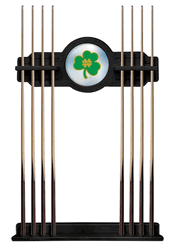 Notre Dame Shamrock Pool Cue Rack
