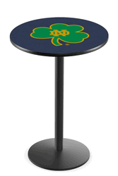 Notre Dame Shamrock Classic Pub Table