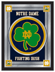Notre Dame Shamrock Mirror