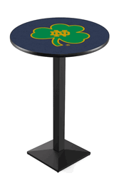 Notre Dame Shamrock Modern Pub Table