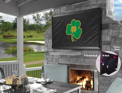 Notre Dame Shamrock TV Cover