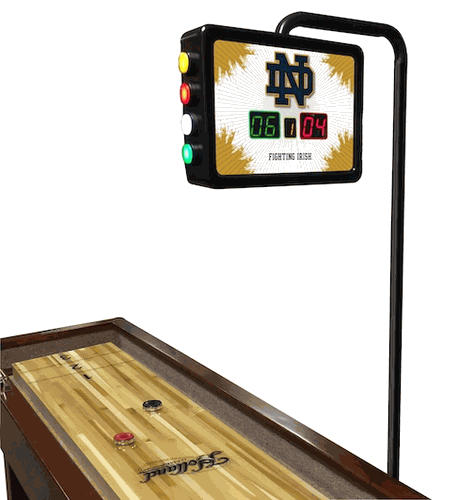 Notre Dame Shuffleboard Scoring Unit