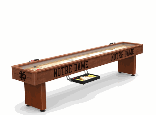 Notre Dame Shuffleboard Table