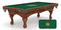 Notre Dame Vintage Pool Table