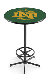 Notre Dame Vintage Retro Pub Table