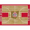 Ohio State Courtside Rug